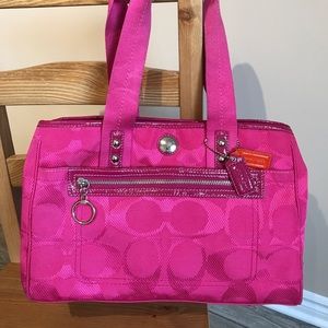 Coach Daisy Signature Pink Tote